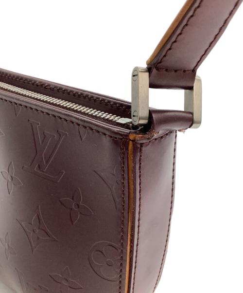 LOUIS VUITTON（ルイ ヴィトン）LOUIS VUITTON (ルイ ヴィトン) ハンドバッグ モノグラム・マット ファウラー ボルドーの古着・服飾アイテム