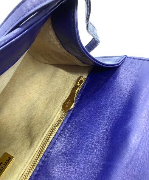 BOTTEGA VENETA（ボッテガベネタ）BOTTEGA VENETA (ボッテガベネタ) ショルダーバッグ ネイビーの古着・服飾アイテム