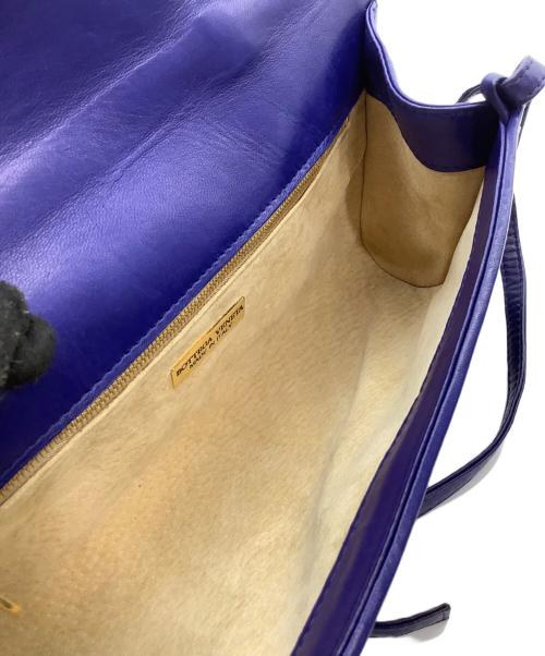 BOTTEGA VENETA（ボッテガベネタ）BOTTEGA VENETA (ボッテガベネタ) ショルダーバッグ ネイビーの古着・服飾アイテム