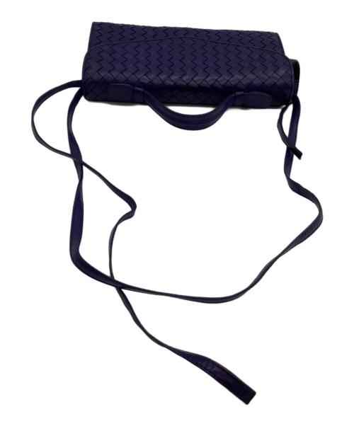 BOTTEGA VENETA（ボッテガベネタ）BOTTEGA VENETA (ボッテガベネタ) ショルダーバッグ ネイビーの古着・服飾アイテム