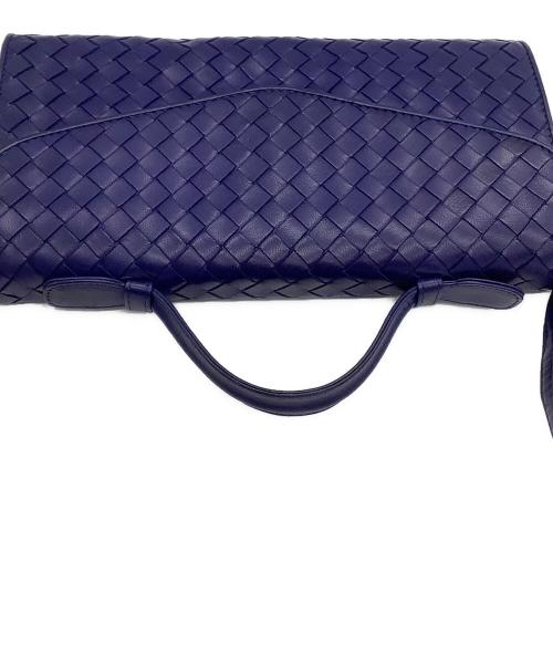 BOTTEGA VENETA（ボッテガベネタ）BOTTEGA VENETA (ボッテガベネタ) ショルダーバッグ ネイビーの古着・服飾アイテム