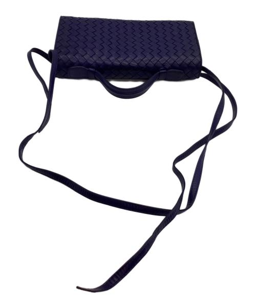 BOTTEGA VENETA（ボッテガベネタ）BOTTEGA VENETA (ボッテガベネタ) ショルダーバッグ ネイビーの古着・服飾アイテム