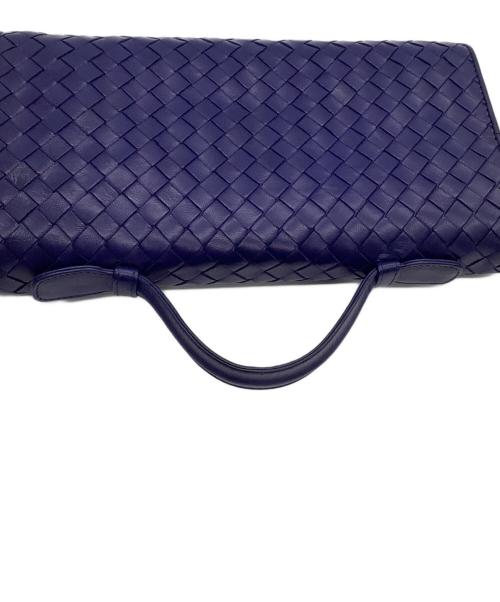 BOTTEGA VENETA（ボッテガベネタ）BOTTEGA VENETA (ボッテガベネタ) ショルダーバッグ ネイビーの古着・服飾アイテム