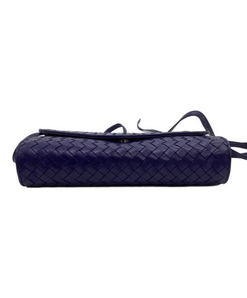 BOTTEGA VENETA（ボッテガベネタ）BOTTEGA VENETA (ボッテガベネタ) ショルダーバッグ ネイビーの古着・服飾アイテム