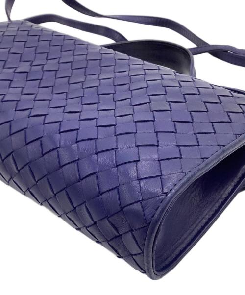 BOTTEGA VENETA（ボッテガベネタ）BOTTEGA VENETA (ボッテガベネタ) ショルダーバッグ ネイビーの古着・服飾アイテム