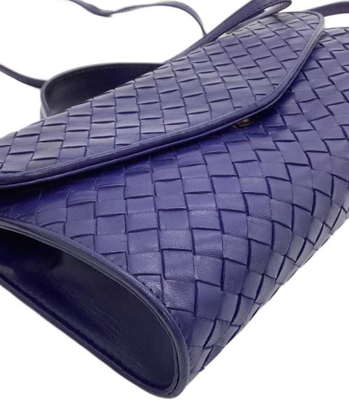 BOTTEGA VENETA（ボッテガベネタ）BOTTEGA VENETA (ボッテガベネタ) ショルダーバッグ ネイビーの古着・服飾アイテム