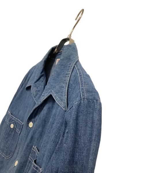 lee set（リーセット）lee set (リーセット) カバーオール インディゴ サイズ:表記なしの古着・服飾アイテム