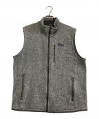 Patagoniaパタゴニア）の古着「フリースベスト」｜グレー