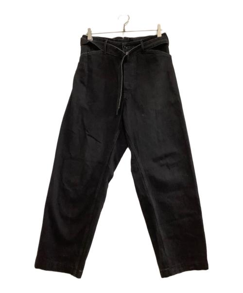 COMOLI（コモリ）COMOLI (コモリ) デニムパンツ ブラック サイズ:2の古着・服飾アイテム