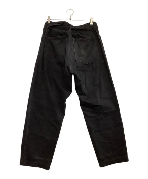 COMOLI（コモリ）COMOLI (コモリ) デニムパンツ ブラック サイズ:2の古着・服飾アイテム