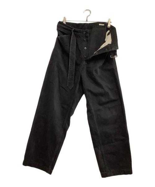 COMOLI（コモリ）COMOLI (コモリ) デニムパンツ ブラック サイズ:2の古着・服飾アイテム