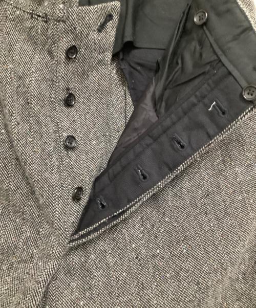 NICENESS（ナイスネス）NICENESS (ナイスネス) Sネップヘリンボーントラウザー グレー サイズ:Sの古着・服飾アイテム