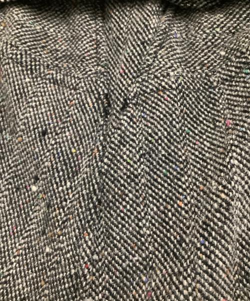 NICENESS（ナイスネス）NICENESS (ナイスネス) Sネップヘリンボーントラウザー グレー サイズ:Sの古着・服飾アイテム