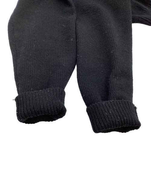 AURALEE（オーラリー）AURALEE (オーラリー) ニットポロシャツ ブラック サイズ:4の古着・服飾アイテム