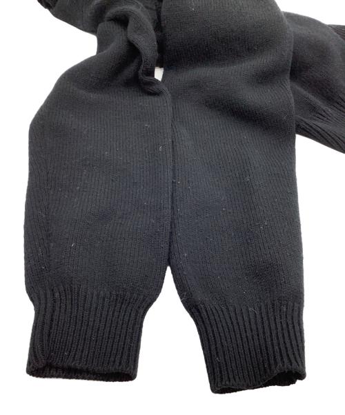 AURALEE（オーラリー）AURALEE (オーラリー) ニットポロシャツ ブラック サイズ:4の古着・服飾アイテム