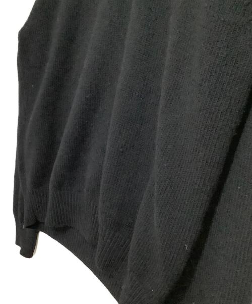 AURALEE（オーラリー）AURALEE (オーラリー) ニットポロシャツ ブラック サイズ:4の古着・服飾アイテム
