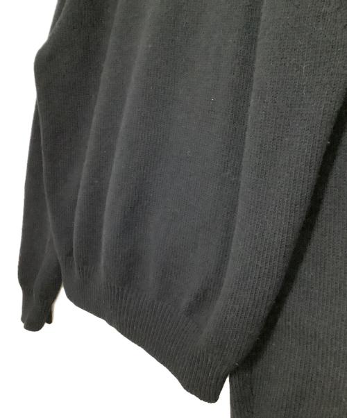 AURALEE（オーラリー）AURALEE (オーラリー) ニットポロシャツ ブラック サイズ:4の古着・服飾アイテム