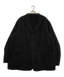 COMOLI（コモリ）の古着「縮絨ウールジャケット　24AW」｜ブラック