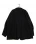 COMOLI (コモリ) 縮絨ウールジャケット　24AW ブラック サイズ:3：70000円
