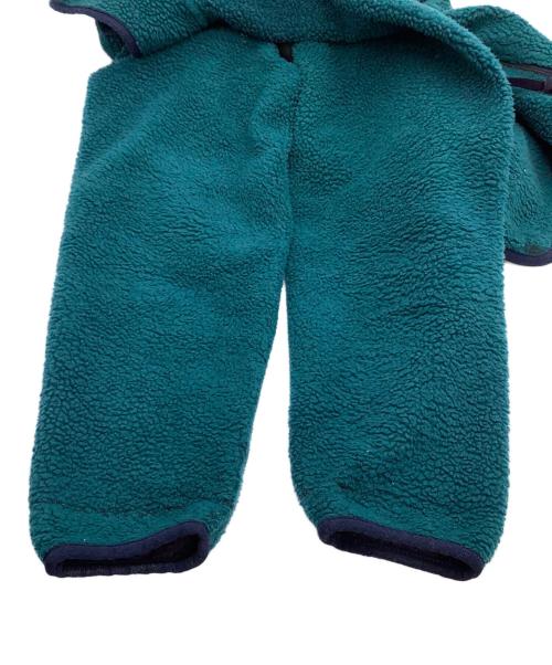 Patagonia（パタゴニア）Patagonia (パタゴニア) レトロカーディガン　98年 グリーン×パープル サイズ:Lの古着・服飾アイテム