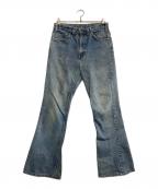LEVI'Sリーバイス）の古着「フレアデニムパンツ」｜インディゴ
