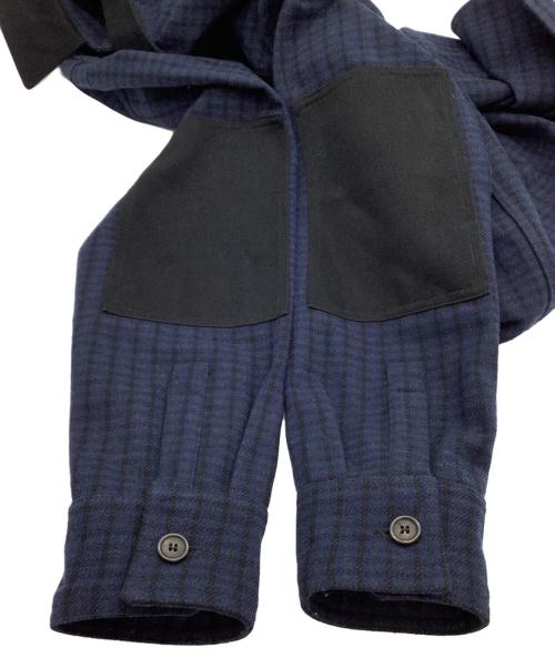 Acne studios（アクネ ストゥディオズ）Acne studios (アクネ ストゥディオズ) ジャケット ブラック×ネイビー サイズ:50の古着・服飾アイテム