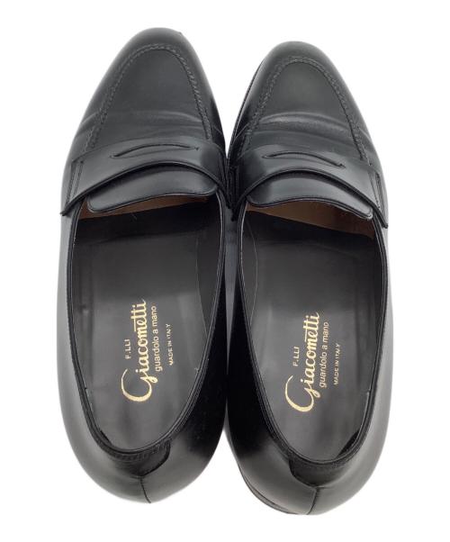 F.lii.Giacometti（フラテッリ ジャコメッティ）F.lii.Giacometti (フラテッリ ジャコメッティ) ローファー ブラック サイズ:42 1/2の古着・服飾アイテム