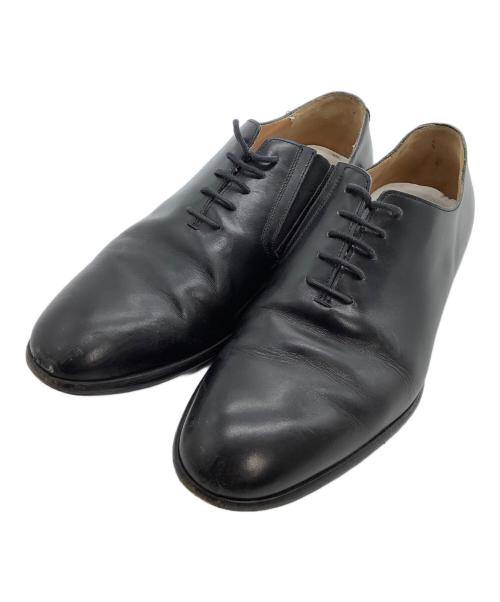 Maison Margiela（メゾンマルジェラ）Maison Margiela (メゾンマルジェラ) レザーシューズ ブラック サイズ:41の古着・服飾アイテム