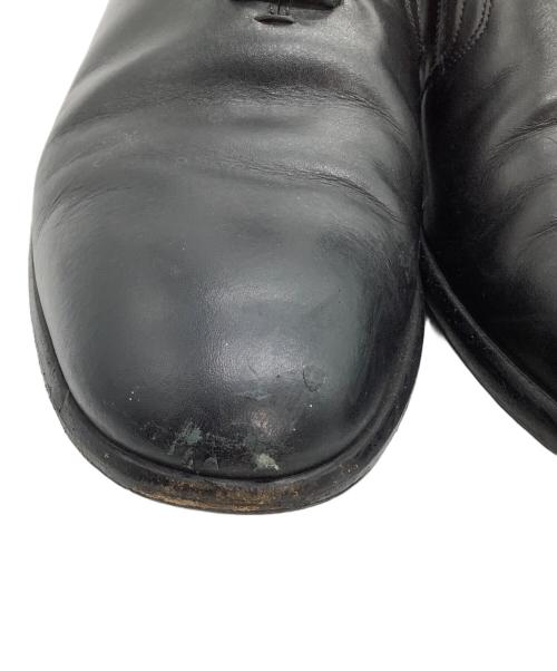 Maison Margiela（メゾンマルジェラ）Maison Margiela (メゾンマルジェラ) レザーシューズ ブラック サイズ:41の古着・服飾アイテム