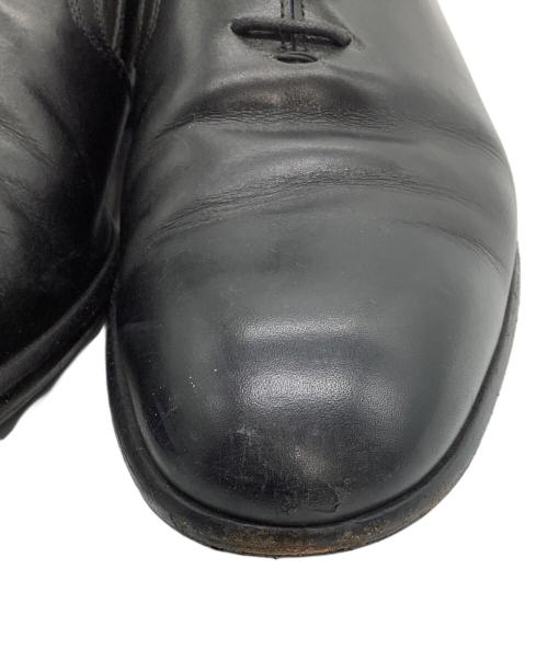 Maison Margiela（メゾンマルジェラ）Maison Margiela (メゾンマルジェラ) レザーシューズ ブラック サイズ:41の古着・服飾アイテム