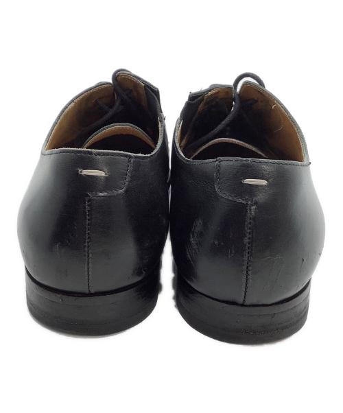 Maison Margiela（メゾンマルジェラ）Maison Margiela (メゾンマルジェラ) レザーシューズ ブラック サイズ:41の古着・服飾アイテム