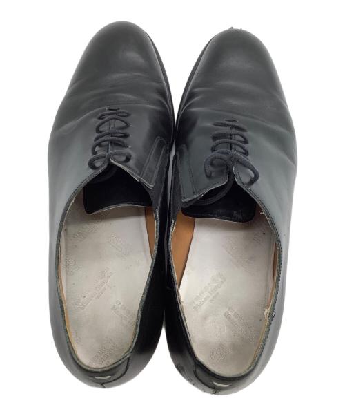 Maison Margiela（メゾンマルジェラ）Maison Margiela (メゾンマルジェラ) レザーシューズ ブラック サイズ:41の古着・服飾アイテム