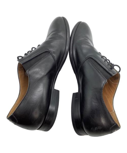 Maison Margiela（メゾンマルジェラ）Maison Margiela (メゾンマルジェラ) レザーシューズ ブラック サイズ:41の古着・服飾アイテム