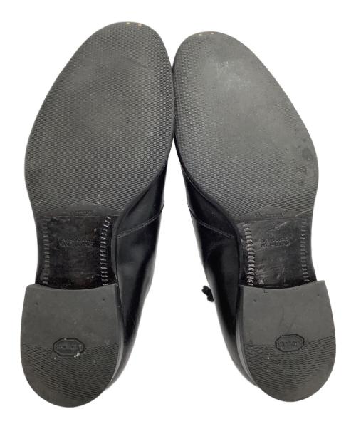 Maison Margiela（メゾンマルジェラ）Maison Margiela (メゾンマルジェラ) レザーシューズ ブラック サイズ:41の古着・服飾アイテム