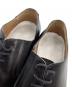 中古・古着 Maison Margiela (メゾンマルジェラ) レザーシューズ ブラック サイズ:41：30000円
