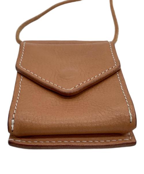 HENDER SCHEME（エンダースキーマ）HENDER SCHEME (エンダースキーマ) カードケースポーチ キャメルの古着・服飾アイテム