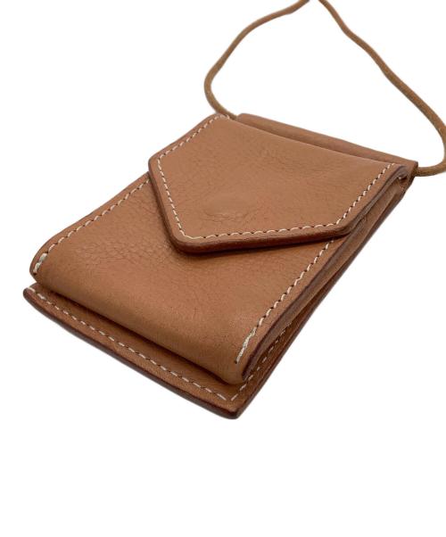 HENDER SCHEME（エンダースキーマ）HENDER SCHEME (エンダースキーマ) カードケースポーチ キャメルの古着・服飾アイテム