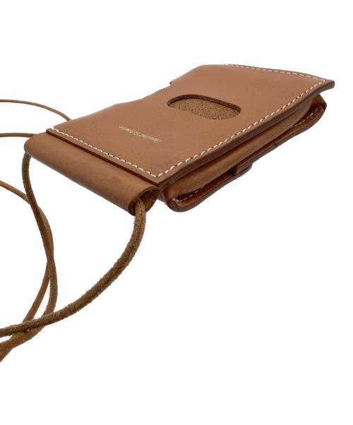 HENDER SCHEME（エンダースキーマ）HENDER SCHEME (エンダースキーマ) カードケースポーチ キャメルの古着・服飾アイテム