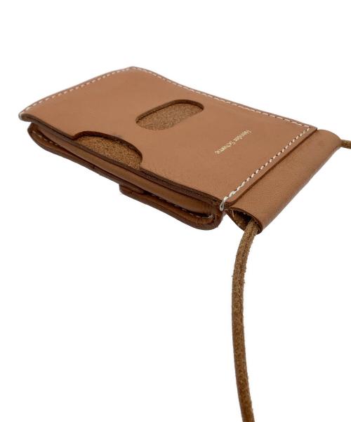 HENDER SCHEME（エンダースキーマ）HENDER SCHEME (エンダースキーマ) カードケースポーチ キャメルの古着・服飾アイテム