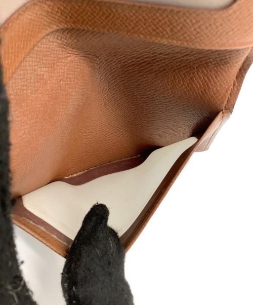 LOUIS VUITTON（ルイ ヴィトン）LOUIS VUITTON (ルイ ヴィトン) パスケース　モノグラム　ポルト2カルト・ヴェルティカル ブラウンの古着・服飾アイテム