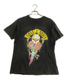 BROCKUM（ブロッカム）の古着「半袖Tシャツ　GUNS ROSES　91年コピーライト/HERE TODAY GONE TO HILL」｜ブラック
