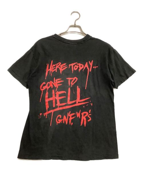 BROCKUM（ブロッカム）BROCKUM (ブロッカム) 半袖Tシャツ　GUNS ROSES　91年コピーライト/HERE TODAY GONE TO HILL ブラック サイズ:Mの古着・服飾アイテム