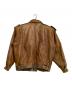 FJALLRAVEN (フェールラーベン) レザージャケット ブラウン サイズ:表記なし：8000円