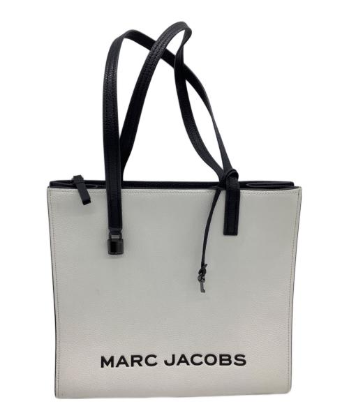 MARC JACOBS（マークジェイコブス）MARC JACOBS (マークジェイコブス) トートバッグ ブラック×ホワイトの古着・服飾アイテム