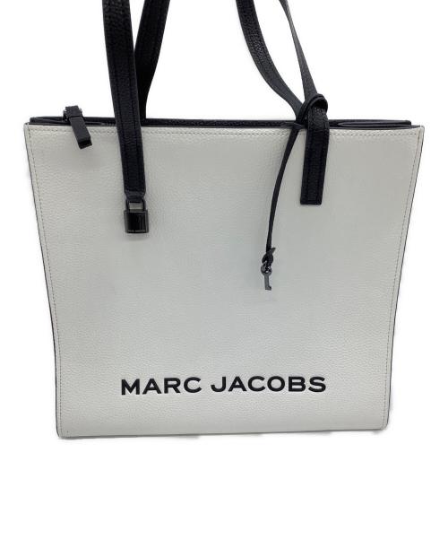 MARC JACOBS（マークジェイコブス）MARC JACOBS (マークジェイコブス) トートバッグ ブラック×ホワイトの古着・服飾アイテム