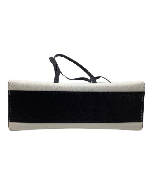 MARC JACOBS（マークジェイコブス）MARC JACOBS (マークジェイコブス) トートバッグ ブラック×ホワイトの古着・服飾アイテム