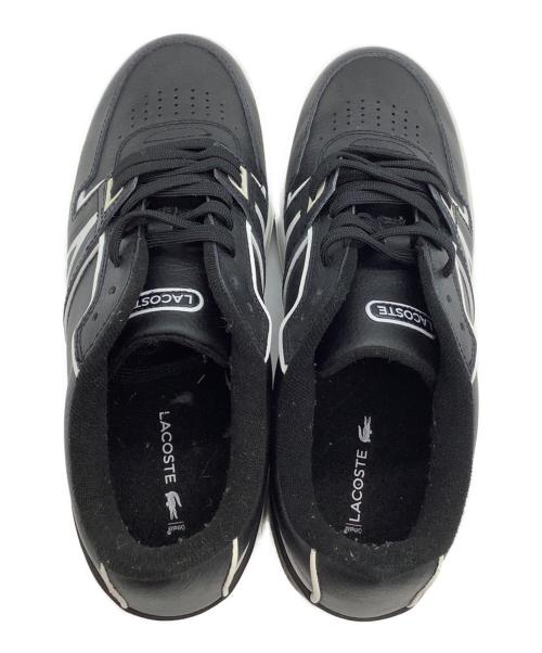 LACOSTE（ラコステ）LACOSTE (ラコステ) シューズ ブラック×ホワイト サイズ:USA10.5の古着・服飾アイテム