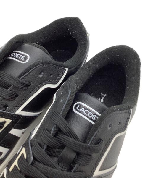 LACOSTE（ラコステ）LACOSTE (ラコステ) シューズ ブラック×ホワイト サイズ:USA10.5の古着・服飾アイテム