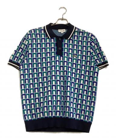 中古・古着通販】LACOSTE (ラコステ) 半袖ポロシャツ ブルー サイズ:L