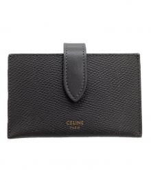 CELINE（セリーヌ）の古着「カードケース　アコーディオンカードホルダー」｜グレー